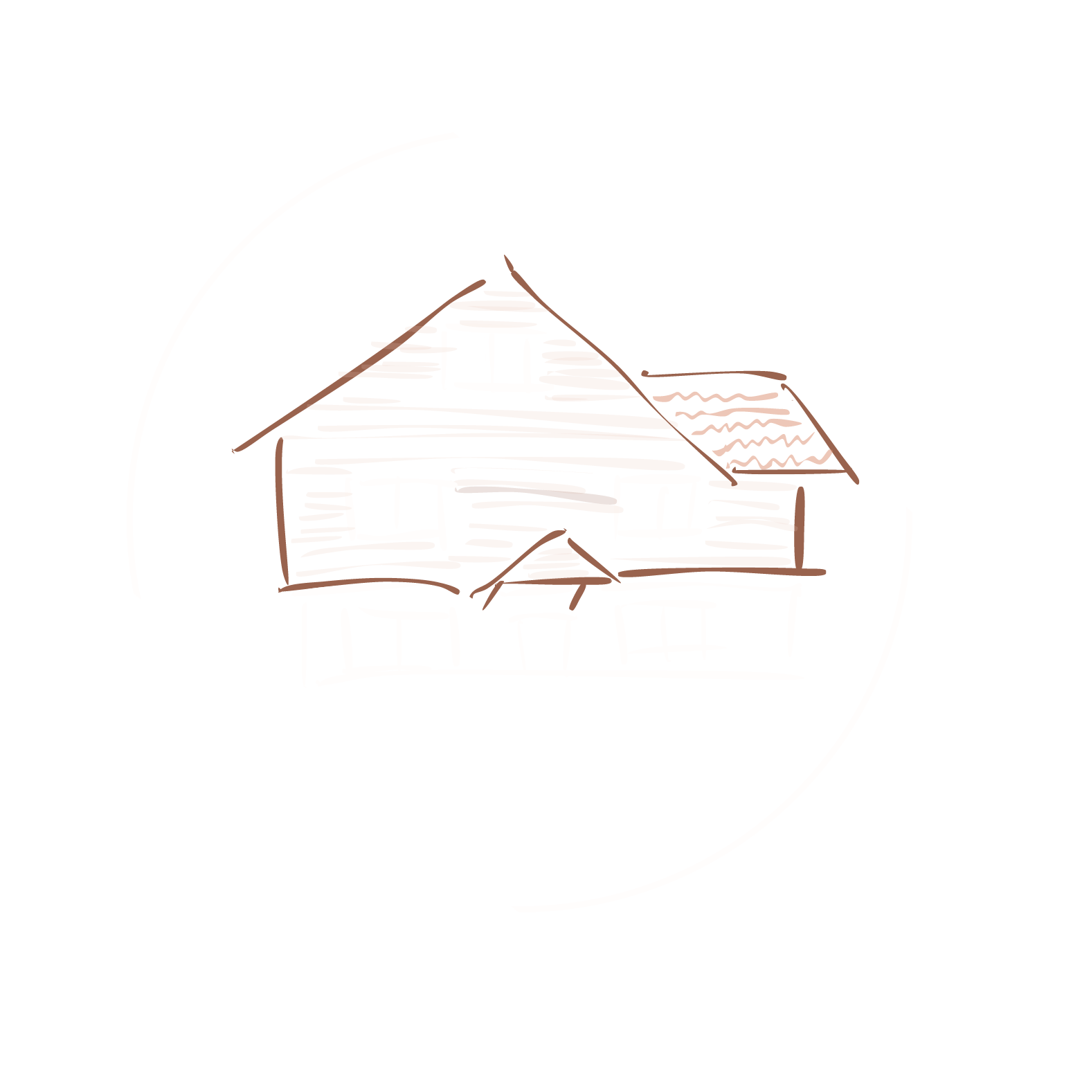 Logo handschriftlich minimalistisch kreis schwarz